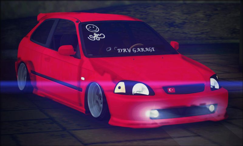 GTA San Andreas Honda Civic B.O. Yapım Mod - GTAinside.com